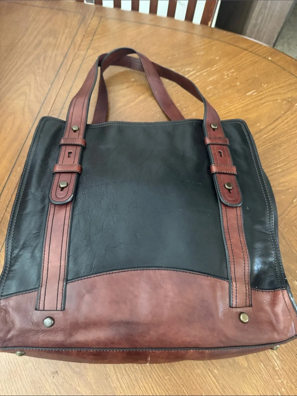 Fossil leather bronze